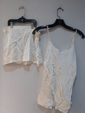 Bradelis SILK BABYDOLL Set  Cream Medium New Without Tags!